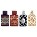 Kit Exclusivo Lataffa – Oud Glory + Sublime + Oud Saffron + Royal (Perfumes Árabes Originales)